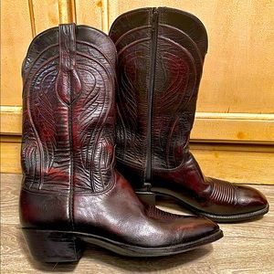 Lucchese Goatskin Boots